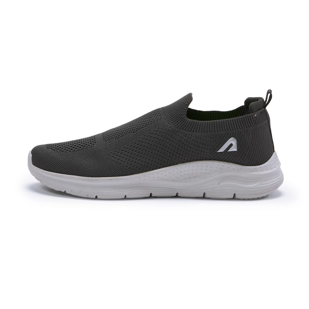 Boldfit Casual Shoes for Men Breathable Knit Slip-On Sneakers with Memory Foam Insole & EVA Sole Lightweight Walking Shoes with Sock-Like Fit & Padded Heel for All-Day Comfort