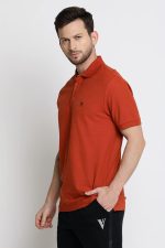 Van Heusen Men's Cotton Regular Fit Polo T-Shirt - Image 3