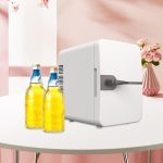 ARTISOUL® Mini Fridge 6L/8 Can Small Refrigerator Compact Refrigerator for Office Car White | Major Appliances | Refrigerators & Freezers | Mini Fridges - Image 5