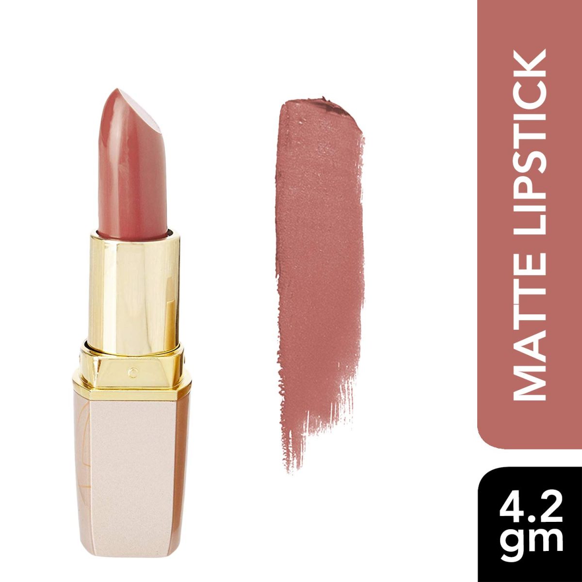 Lotus Make-Up Pure Colors Moisturising Lip Color Perky Peach | Long Lasting | Creamy Texture | 4.2g - Image 2