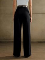 GRECIILOOKS Women's Relaxed Fit High Rise Trousers HIGH Waist | Trousers Pants - Image 2