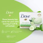 Dove Fresh Moisture Beauty Bathing Bar makes skin soft & refreshed Buy 5 Get 1 (450gms) - Image 4