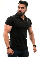 FUAARK Men's Solid Slim Fit Polo Shirt - Image 6