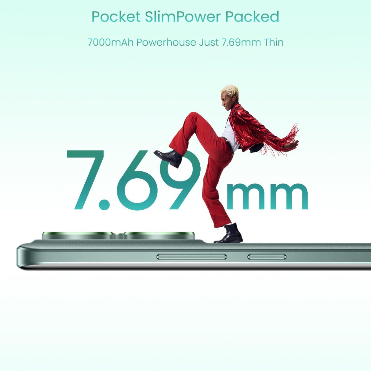 realme 15 Pro 5G Smartphone 12+256GB Green,4K 60FPS,144Hz HyperGlow 4D Curve Display,7000mAh Battery,80W SuperVOOC, Camera Triple 50MP, Snapdragon 7 Gen 4, IP69 - Image 7
