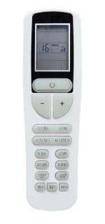 LUCRE 2 Years Warranty AC Remote Compatible for Voltas Smart Split AC Remote 1.5 Ton 2 Ton 5 Star with WiFi Button (SAC_185V_JZJ, White)