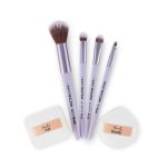 Hilary Rhoda Play n Blend Brush Set | Easy Blending For Cream, Liquid & Powder Formulation | Soft & Smart Bristles | 2 Eyeshadow Brushes | Blush & Lip Brush - Image 8