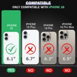 TheGiftKart Ultra-Hybrid Crystal Clear Back Case Cover for iPhone 16 | Shockproof Design | Camera Protection Bump | Hard Clear Back | Bumper Case Cover for iPhone 16 (PC & TPU, Transparent) - Image 2