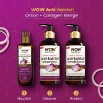 Wow Skin Science Onion Oil Shampoo & Conditioner Kit With Red Onion Seed Oil Extract, Black Seed Oil & Pro-Vitamin B5 (Shampoo + Conditioner), 600 Ml - Image 6