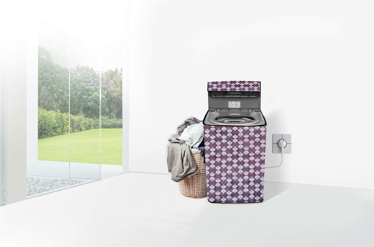 Stylista Top Load Fully Automatic Washing Machine Cover Compatible for Haier 5.8 kg, 6 kg, 6.5 kg, 7 kg, 7.5 kg & 7.8 kg - Image 2
