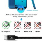 Wayona USB C to USB C 65W 6FT/2M Long Fast Charging Cable Compatible with iPhone 16,iPhone 15 Series,Samsung S25 Ultra, S24,Fold,Flip,OnePlus,Nothing Phone 2,Laptops & Macbook (2M, Black) - Image 2