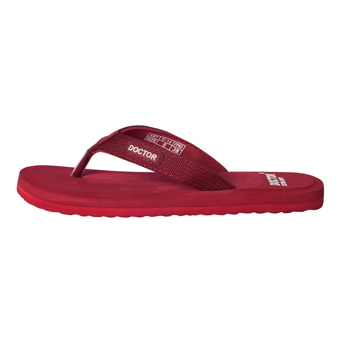 DOCTOR EXTRA SOFT Doctor Slippers for Women Orthopedic Diabetic Pregnancy Non-Slip Lightweight Cushion Comfortable Flat Mcr Casual Stylish DR Chappals and House Flip flops For Ladies & Girl’s D-13 - Image 6