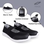 TRASE Ballet Flats for Women | Stylish Slip On Bellies with Soft Memory Foam Insole | Comfortable Footwear for Office & Casual Use - Image 2