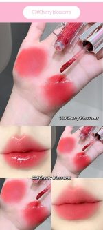 Gege Bear Dazzle Color Double-Headed Lip Glaze | 6 Gorgeous Shades | Matte & Gloss Finishes | Dual-Ended Lipstick and Lip Oil for Women | Moisturizing, Long-Wear Formula | (02# - Naked Peaches, 4g) - Image 4