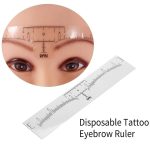 ITT Eyebrow Ruler, 10 PCS Eyebrow Ruler Makeup Sticker Makeup Adhesive Eyebrow Sticker - Image 5