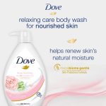 Dove Soothing Rose & Aloe Vera Body Wash for Replenished Skin, Refreshing Scent 1L - Image 4