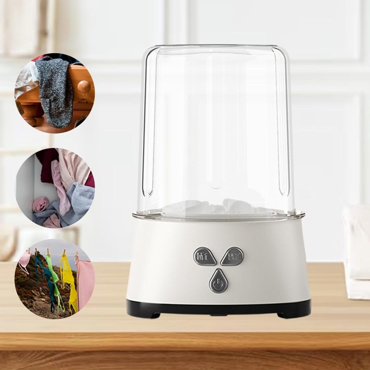 CALANDIS™ Portable Washing Machine Automatic Two Modes Compact for Home Dorm Apartment White | Washing Machines | Washers & Dryers | Major Appliances - Image 8