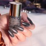 DeBelle Gel Nail Lacquer - French Collection | Long Lasting, Non UV Gel Finish | Seaweed Enriched & Chip Resistant - 8 Ml (Copper Glaze) - Image 3