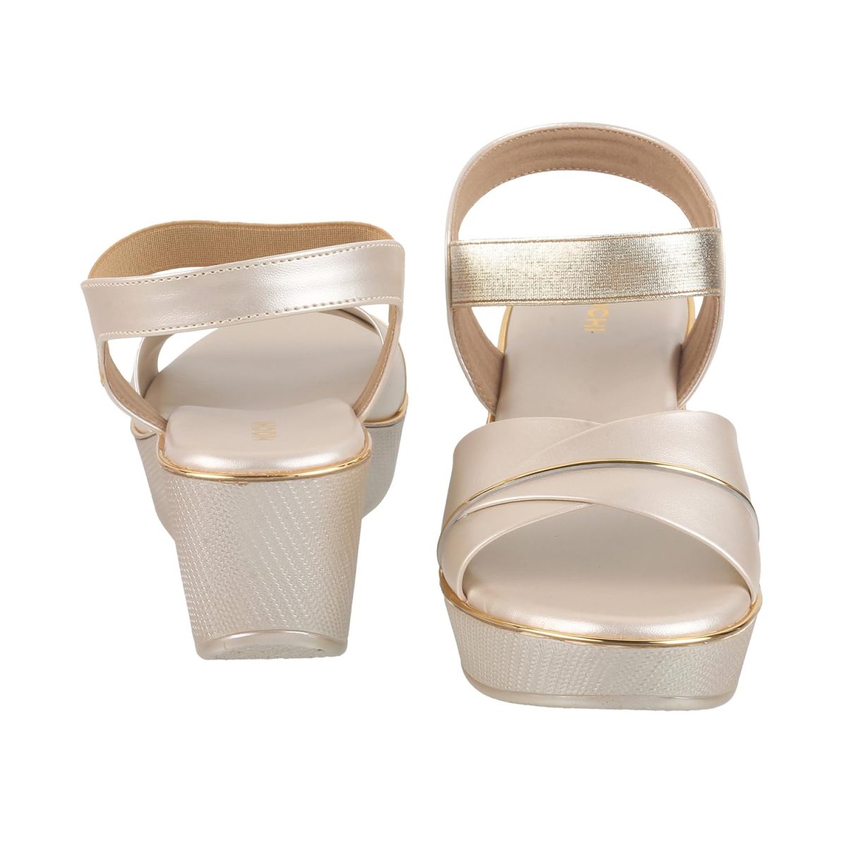 Mochi Women Wedge Heel Fashion Sandal - Image 4