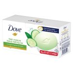 Dove Fresh Moisture Beauty Bathing Bar makes skin soft & refreshed Buy 5 Get 1 (450gms) - Image 3