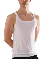 DAMENSCH Men Bamboo Spandex Regular Fit Neo-Skin Square Neck Vest, Anti-Bacterial, Thermoregulating Vest, Shape Retaining Banyan, Soft and Sustainable Inner Baniyan