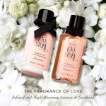 Kimirica "Nothing But Love Duo" Potli gift set | Fragnance of Gardenia and Night Blooming Jasmine | Perfect gift set | Contains Shower gel, Body Lotion, Loofah and Resuable Potli - Image 3