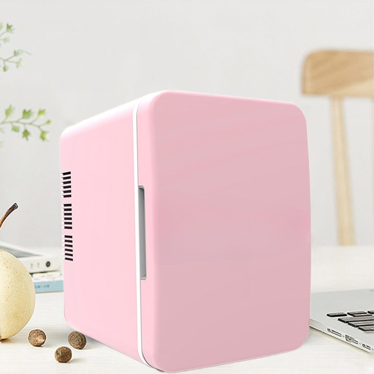 ARTISOUL® 4L Mini Fridge Multiuse Cosmetics Fridge for Desktop Living Room Small Place Pink | Major Appliances | Refrigerators & Freezers | Mini Fridges - Image 5