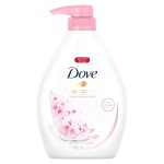 Dove Refreshing Sakura Blossom Body Wash with Himalaya Pink Salt for Replenished Skin, 1L - Image 2