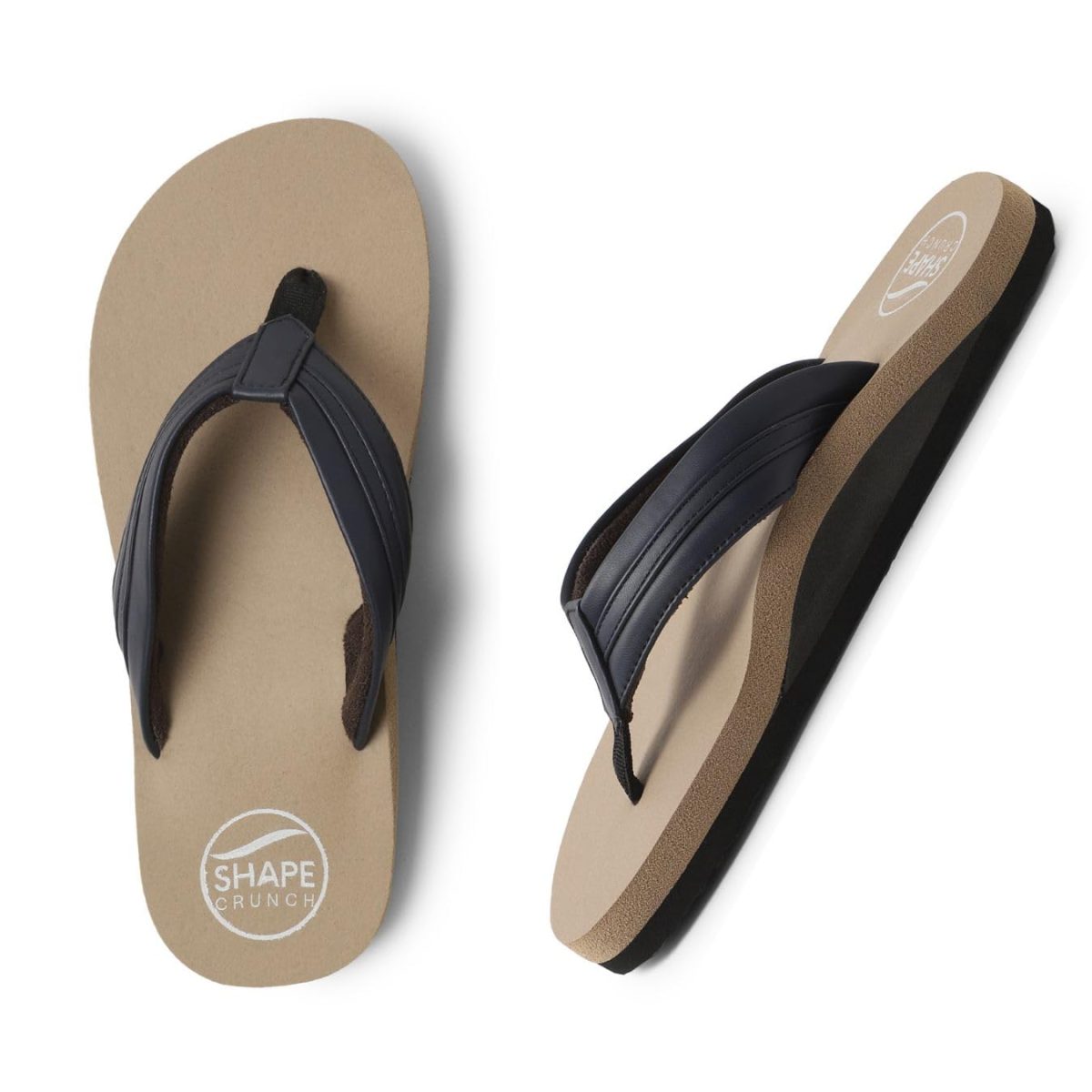 SHAPECRUNCH Women's Arch Support Slippers | Ortho Flipflops with soft MCR footbed - Reduce Pressure on Feet, Joints, and Back - Image 4