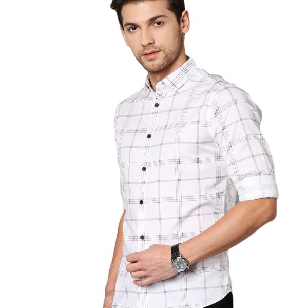 Dennis Lingo Men's Cotton Slim Fit Shirt