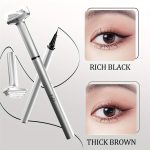 BWOGUE 2 In 1 Silicone Lower Eyelash Stamp Set for Fashion Eye Makeup Quick Eye Makeup Tool, Double Ended Eyelash Stamp and Eyeliner Pen Quick Makeup Tool, Long-Lasting, Waterproof, Smudge-Resistant - Image 2