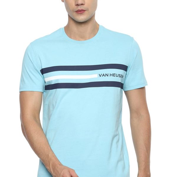 Van Heusen Men's Cotton Regular Fit T-Shirt