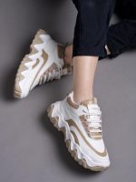 Shoetopia Women Lace Up Sneaker Shoes - Image 2