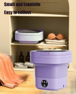 Drumstone [𝟏𝟓 𝐘𝐄𝐀𝐑𝐒 𝐖𝐀𝐑𝐑𝐀𝐍𝐓𝐘] Mini Washing Machine Foldable, Portable Laundry Tub, Compact Washer for Baby Clothes, Underwear & Small Items – Perfect for Apartments - Image 5