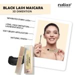 Maliao Extreme Dimension 3D Black Lash Mascara | Volumizing & Lengthening | Smudge-Proof & Waterproof | Long-Lasting Hold | Bold & Defined Lashes | 8ml - Image 3