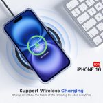 TheGiftKart Ultra-Hybrid Crystal Clear Back Case Cover for iPhone 16 | Shockproof Design | Camera Protection Bump | Hard Clear Back | Bumper Case Cover for iPhone 16 (PC & TPU, Transparent) - Image 7