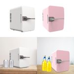 ARTISOUL® 6L Mini Fridge Single Door Beverage Refrigerator for Livingroom Desktop Dorm White | Major Appliances | Refrigerators & Freezers | Mini Fridges - Image 4