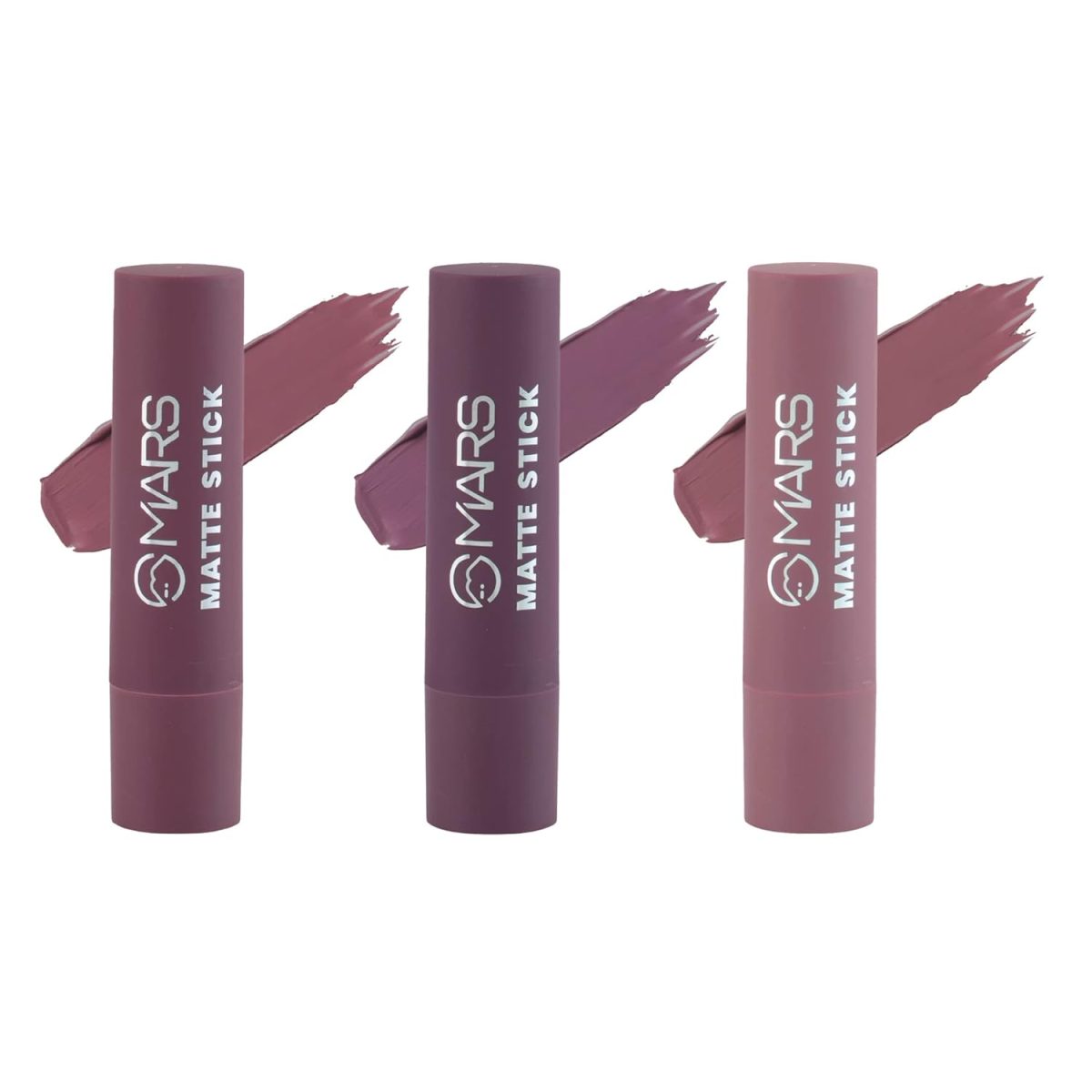 Mars Matte Lipstick Box Set of 3 (Plums-03) - Image 5
