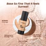 Coloressence HD Foundation - Buildable Coverage Liquid Foundation | Covers Blemishes and Dark Spots | Waterproof & Sweat Resistant | Iced Latte | 2 Applicator Sponges FREE - Image 3