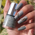 DeBelle Gel Nail Lacquer Slate Stone (Slate Grey) 8ml - Glossy finish Enriched with natural Seaweed Extract, cruelty Free, Toxic Free - Image 8