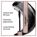 Incolor Dense Mascara, Lengthening Smudge Proof, Water Resistant, Liquid Lash Extending Tubing, No Clump Flakes Fades, Full-Size Black Eye Mascara For Girl and Women 9ml - Image 6