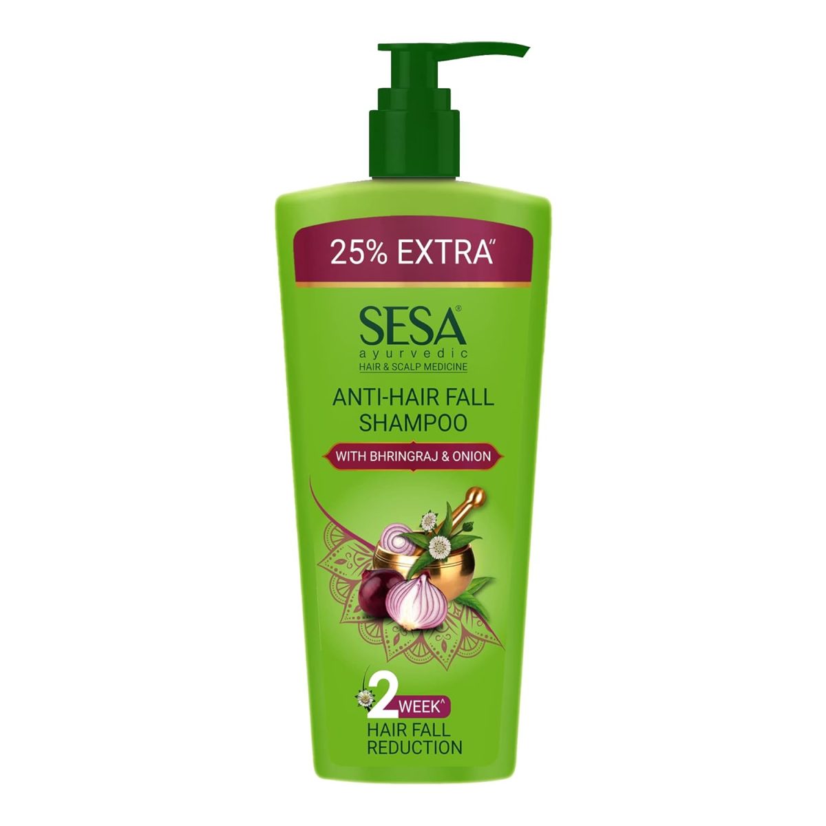 SESA Ayurvedic Anti Hairfall Shampoo For Dry And Frizzy Hair Reduces Hairfall Made With 6 Ayurvedic Herbs Paraben Free Shampoo - 500ml - Image 8