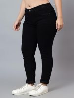 Nifty Women's Denim Stretchable Mid Rise Plus Size Jeans - Image 2