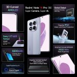 Redmi Note 14 Pro 5G (Phantom Purple, 8GB RAM+ 256GB Storage) | Mediatek Dimensity 7300 Ultra Processor | AMOLED Display | Dual Nano-SIM | 5500mAh Battery - Image 7