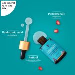 PILGRIM Korean 0.5% Retinol & 1% Hyaluronic Acid Lift & Firm Anti Aging Serum | Retinol serum for face| Reduce Fine Lines & Wrinkles|For Men & Women |All Skin Types|30ml - Image 3