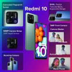 Redmi 10 (Caribbean Green, 6GB RAM, 128GB Storage) - Image 3