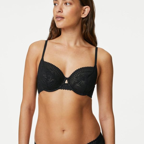 Marks & Spencer Womens Polyamide Flexifit Blend Non Padded Wired Balcony Bra