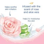 Dove Soothing Rose & Aloe Vera Body Wash for Replenished Skin, Refreshing Scent 1L - Image 7