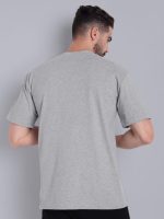 Go Devil Men’s Grey 100% Polyester Printed T-Shirt | Half Sleeve, Regular Fit Casual Wear for Men - Image 4
