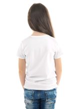 FancyDressWale Black Superhero T Shirt for Girls - Image 2