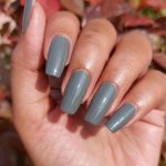 DeBelle Gel Nail Lacquer Slate Stone (Slate Grey) 8ml - Glossy finish Enriched with natural Seaweed Extract, cruelty Free, Toxic Free - Image 6